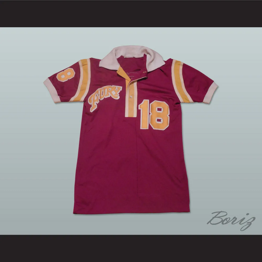 Philadelphia Fury Maroon Football Soccer Jersey