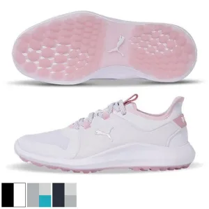 PUMA Ladies IGNITE FASTEN8 Golf Shoes 6.5 High Rise/Puma Silver/Scuba Blu