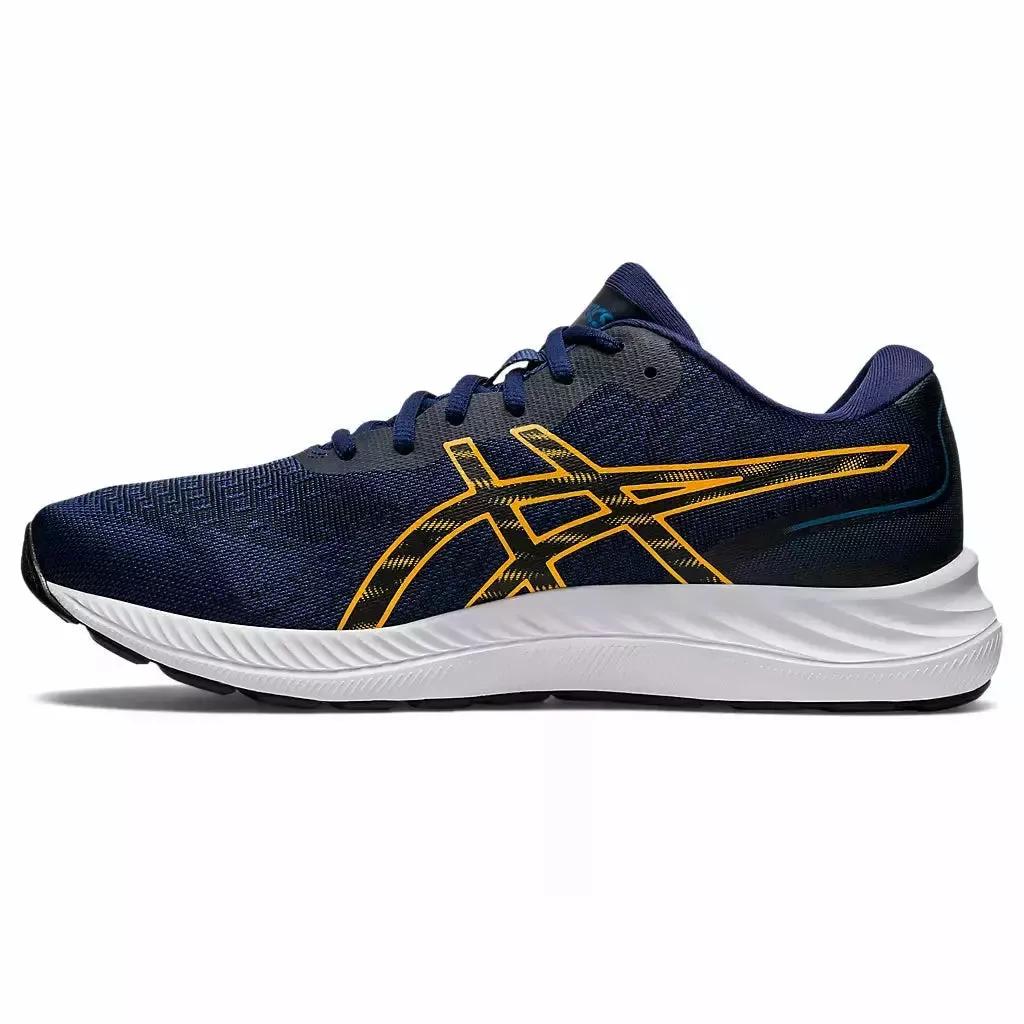 R SHOE EXCITE MENS ASICS - NAVY/ORANGE