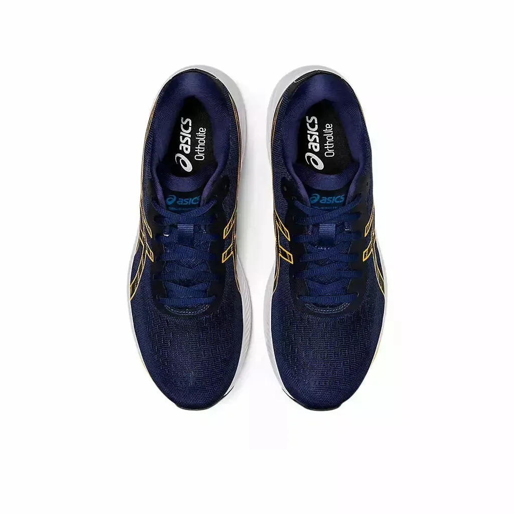 R SHOE EXCITE MENS ASICS - NAVY/ORANGE