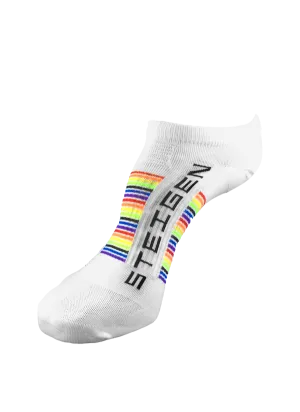 Rainbow Running Socks Zero Length