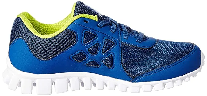 Reebok Boy's Sprint Affect Jr Xtreme Running Shoes -Blue/Yellow