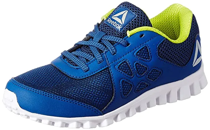 Reebok Boy's Sprint Affect Jr Xtreme Running Shoes -Blue/Yellow