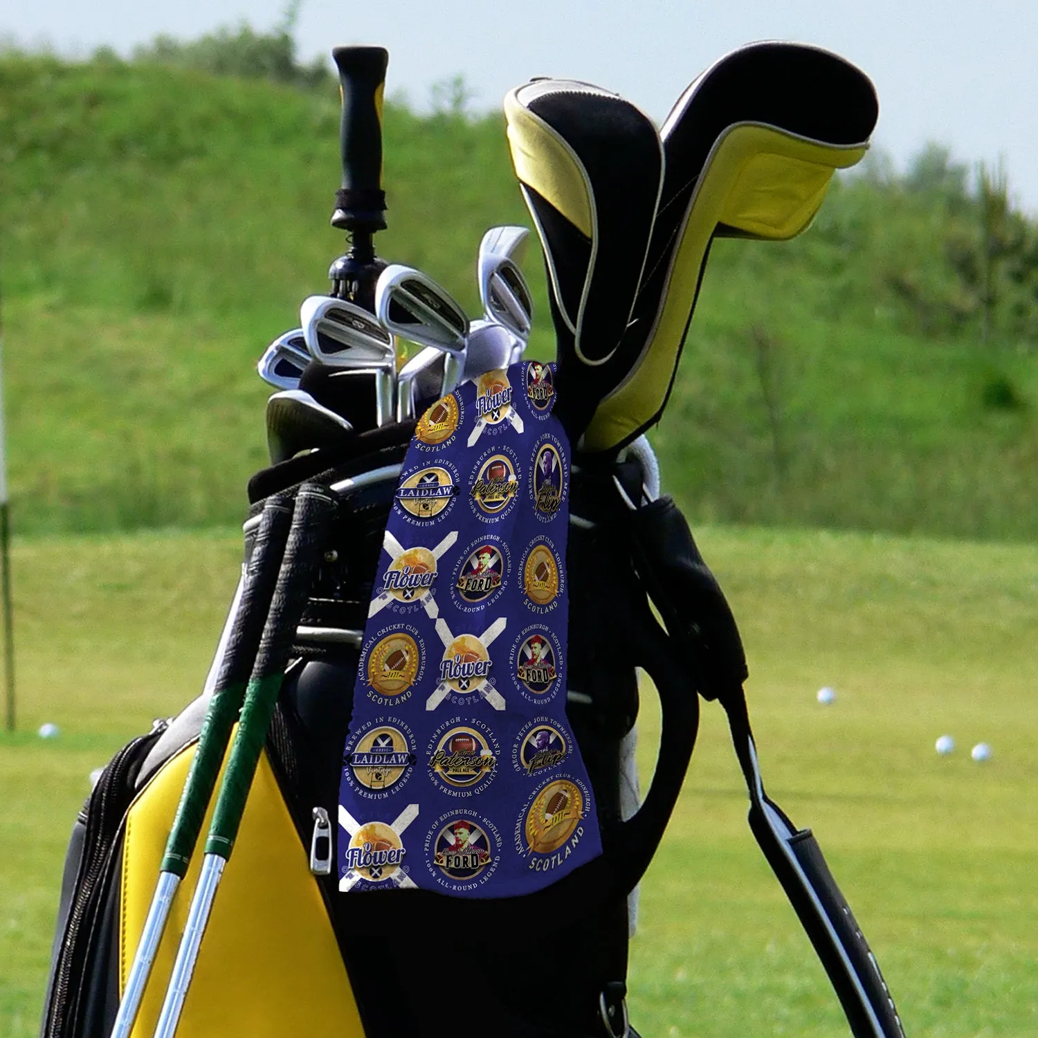 Scotland Rugby Union - Legend Collection - Golf Towel