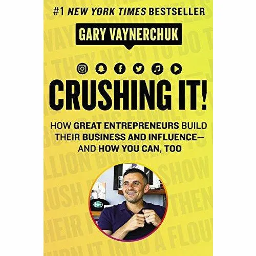 Self Made The definitive guide to business, Start Now Get Perfect Later, Shoe Dog A Memoir, Crushing It 4 Books Collection Set