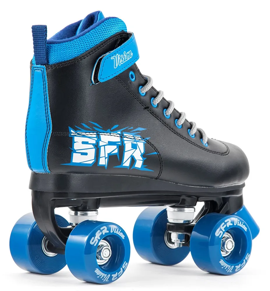SFR Vision II Kids Roller Skates - Black Blue