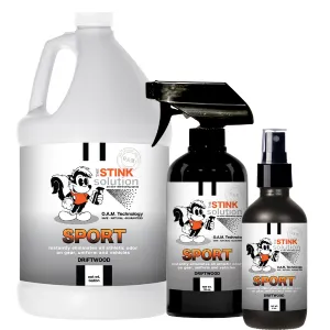 Sport Odor Eliminating Spray in Gallon, 16 oz. and 4 oz Bundle