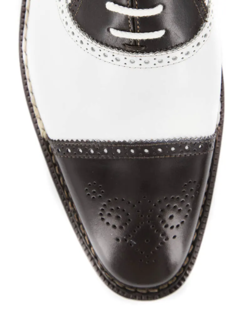 Sutor Mantellassi Brown Golf Shoes - 8 US / 7 UK
