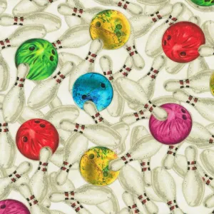 Tenpin Alley by Robert Kaufman BOWLING BALLS & PINS/RETRO