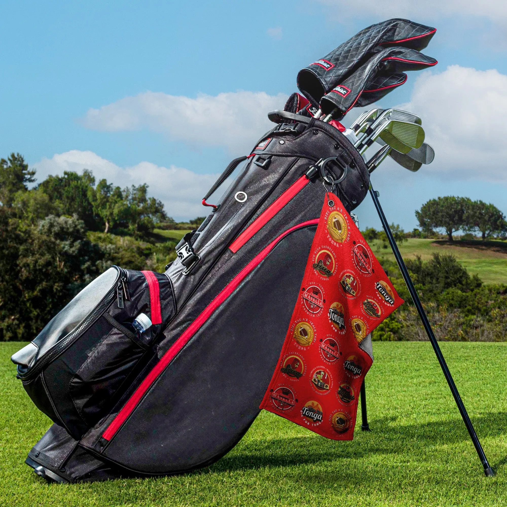 Tonga Rugby League - Legend Collection  - Golf Towel
