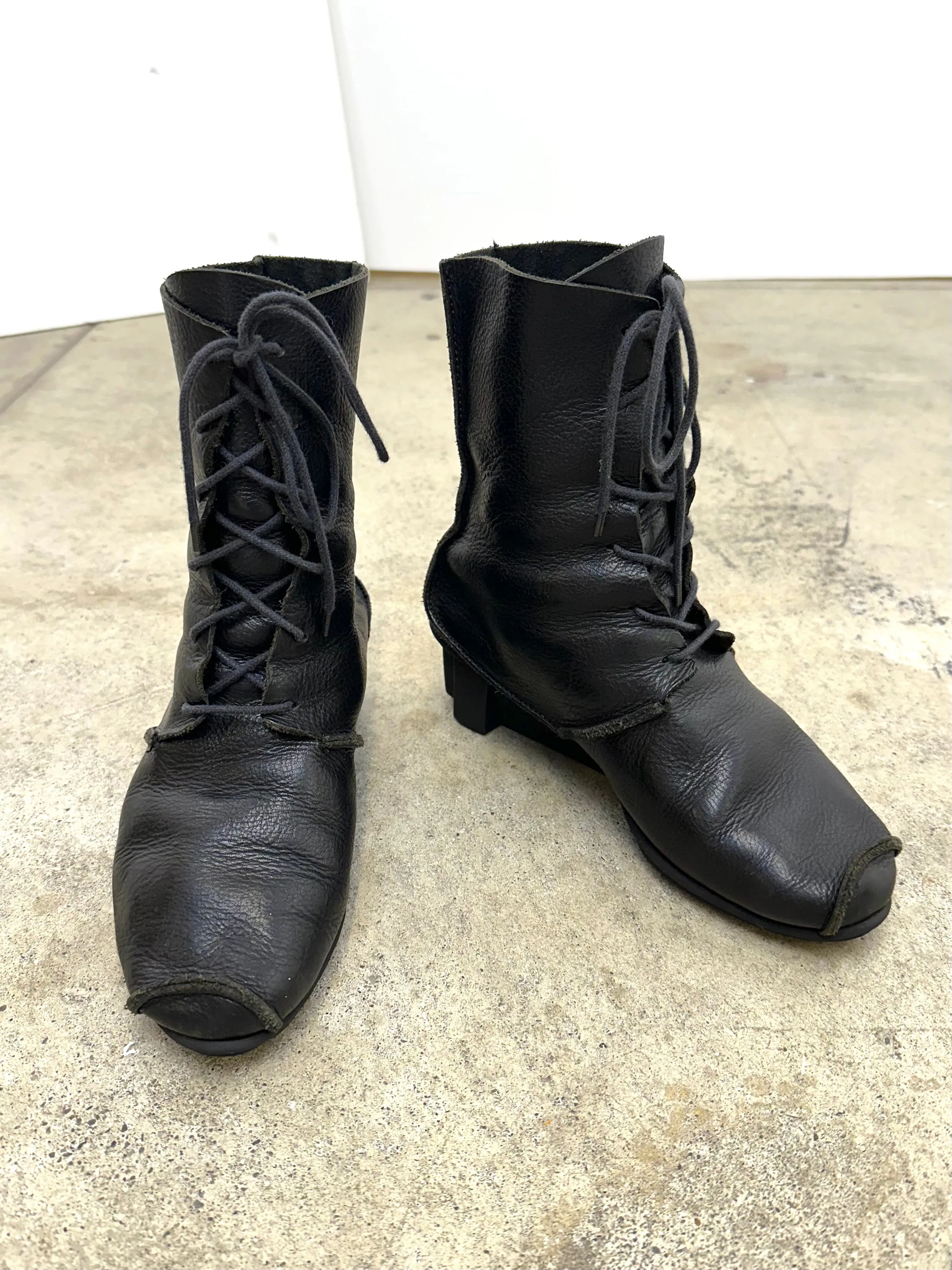 Trippen Leather Cross Boots