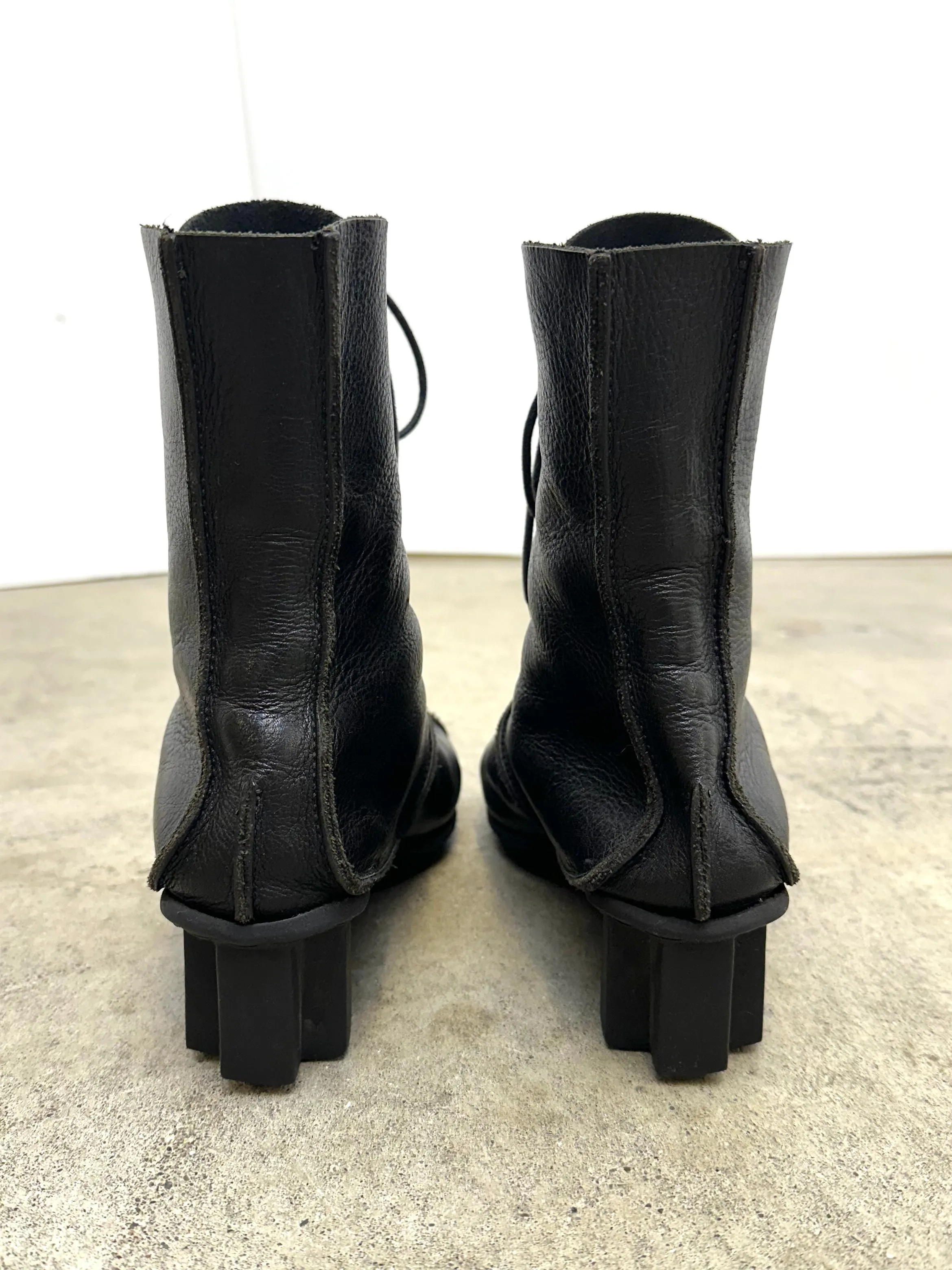 Trippen Leather Cross Boots