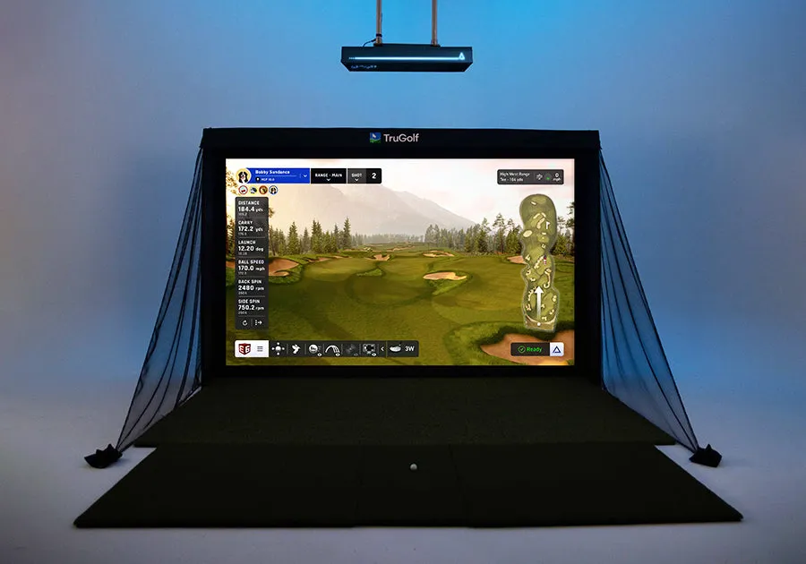 TruGolf MAX Golf Simulator Package