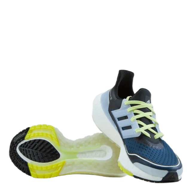 Ultraboost 21 COLD.RDY Shoes Crew Navy / Halo Blue / Pulse Yellow