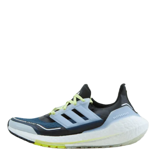 Ultraboost 21 COLD.RDY Shoes Crew Navy / Halo Blue / Pulse Yellow