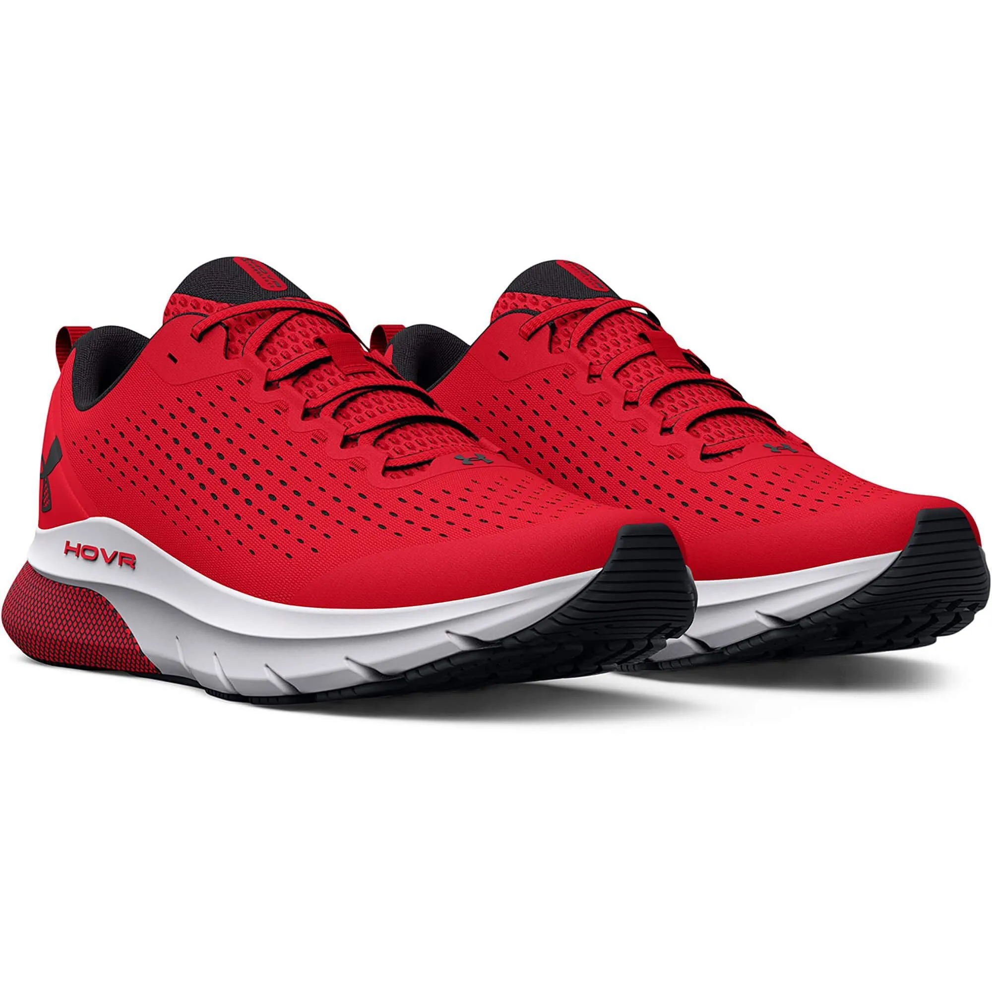Under Armour Men's UA HOVR™ Turbulence Running Shoes Radio Red / Jet Gray
