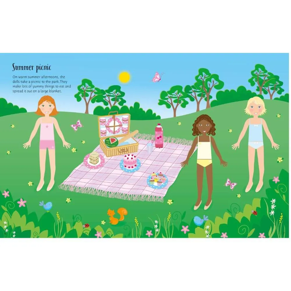 Usborne Sticker Doll Book