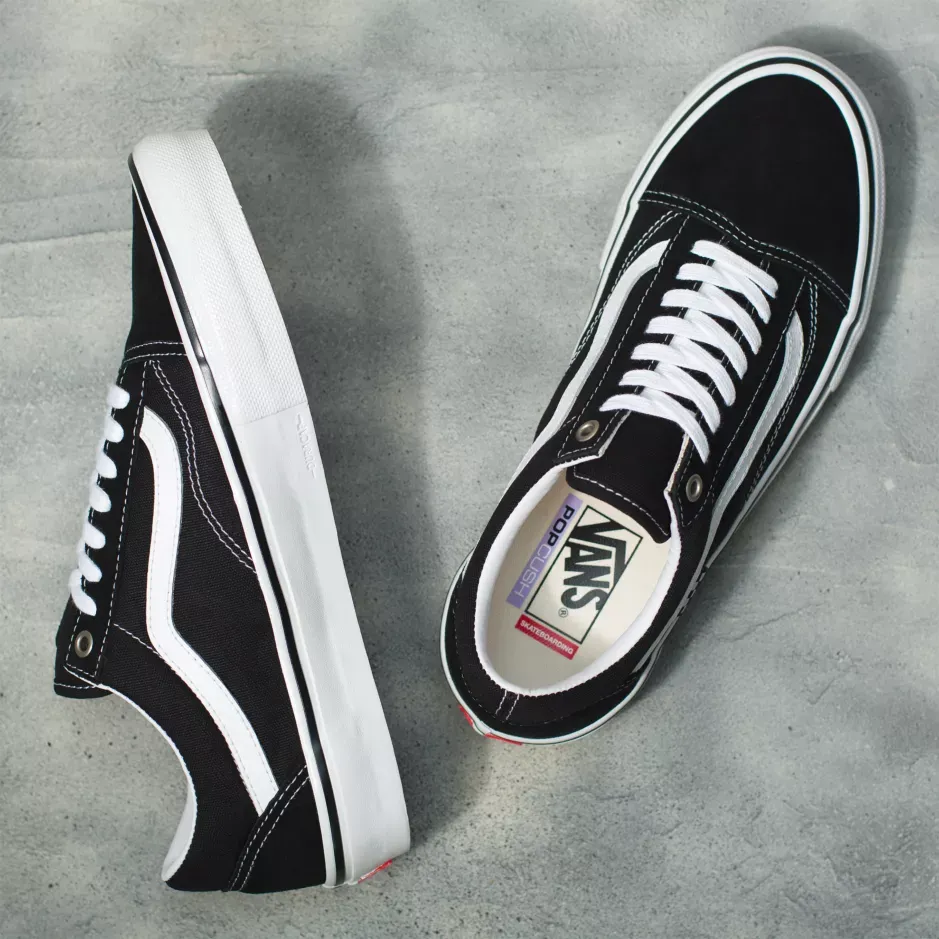 VANS SKATE PRO OLD SKOOL BLACK WHITE