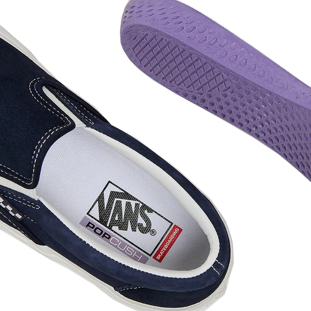 Vans Skate Slip-On Shoes Wrapped Deep Navy/Vintage