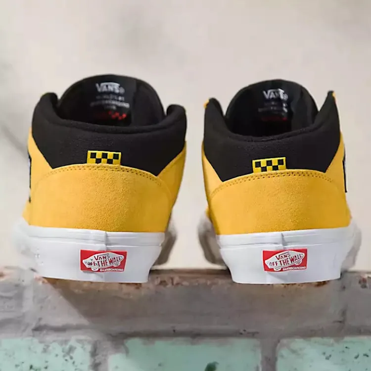 Vans X Bruce Lee Skate Half Cab Yellow Shoes