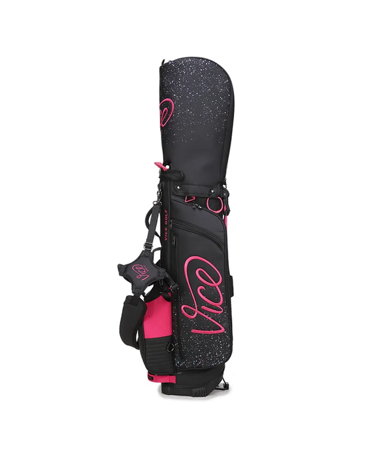 Vice Golf Atelier  Candy Drip Stand Bag - Black
