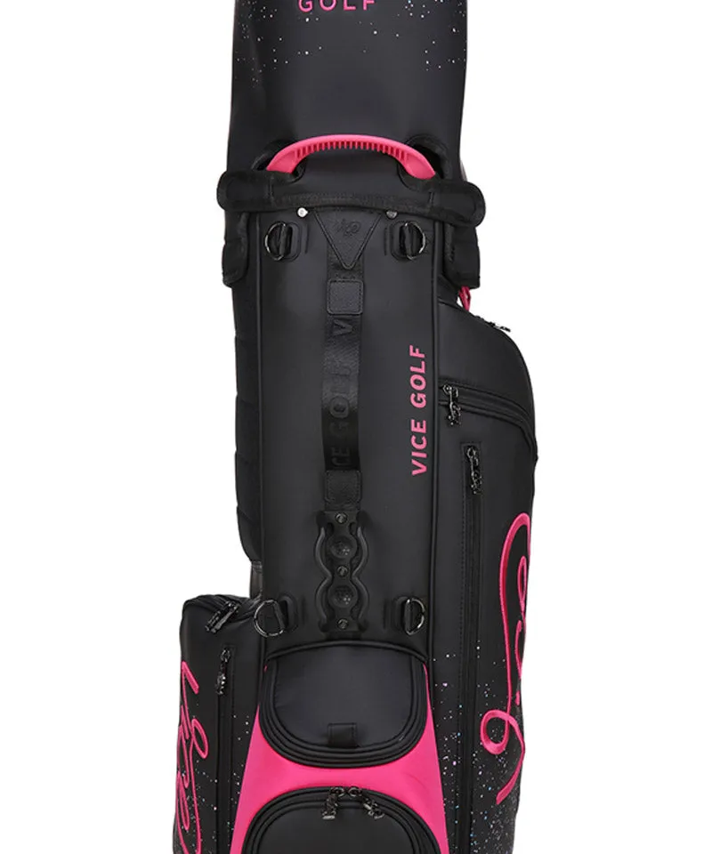 Vice Golf Atelier  Candy Drip Stand Bag - Black