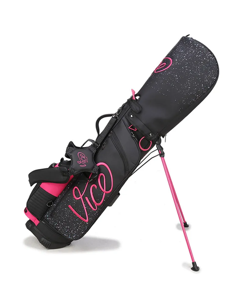 Vice Golf Atelier  Candy Drip Stand Bag - Black
