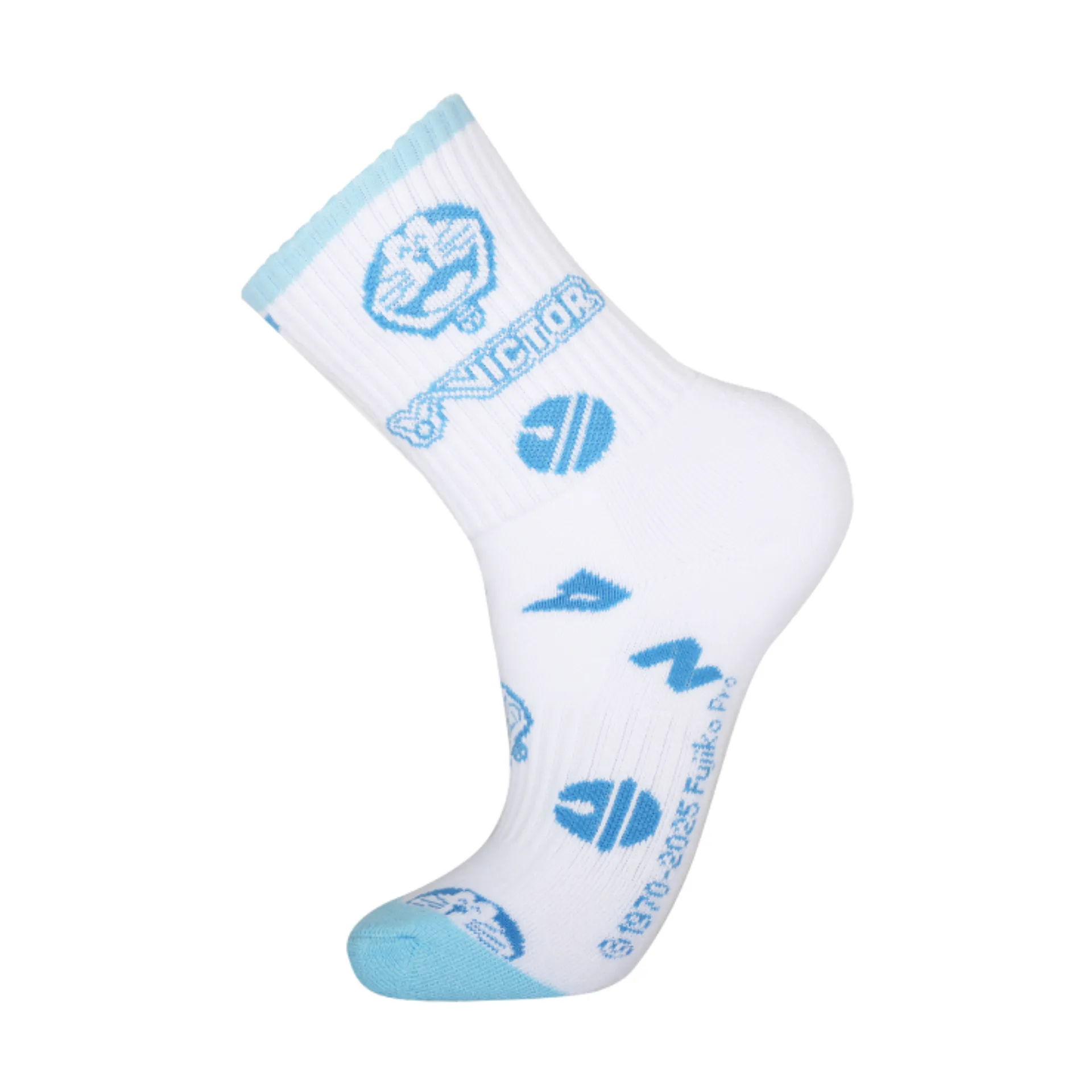 Victor X Doraemon SK513DRM Quarter Socks