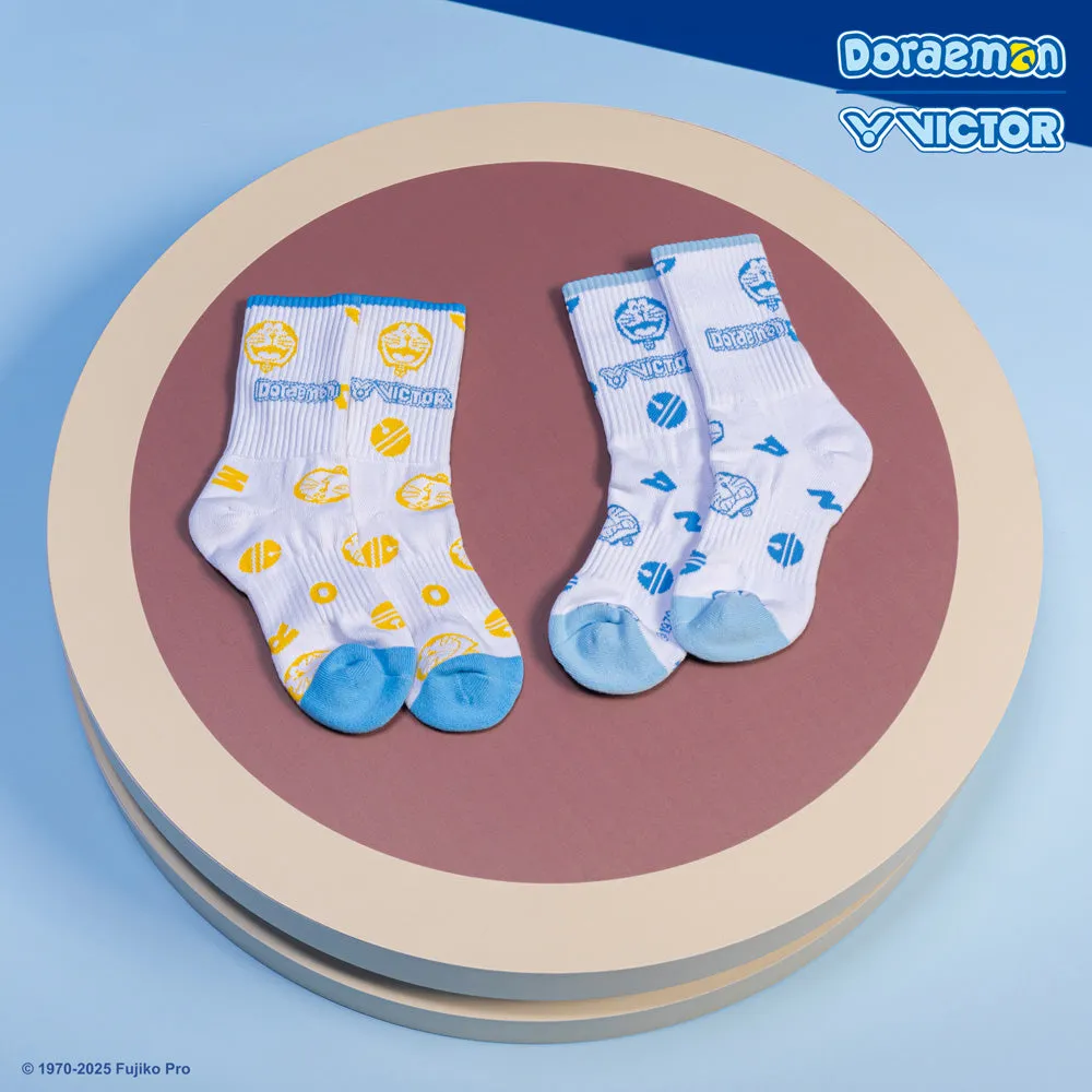 Victor X Doraemon SK513DRM Quarter Socks