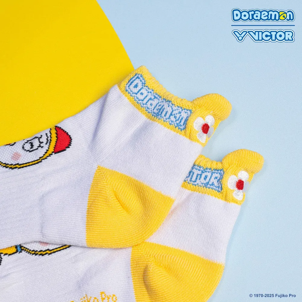 Victor X Doraemon SK515DRM Low Cut Socks
