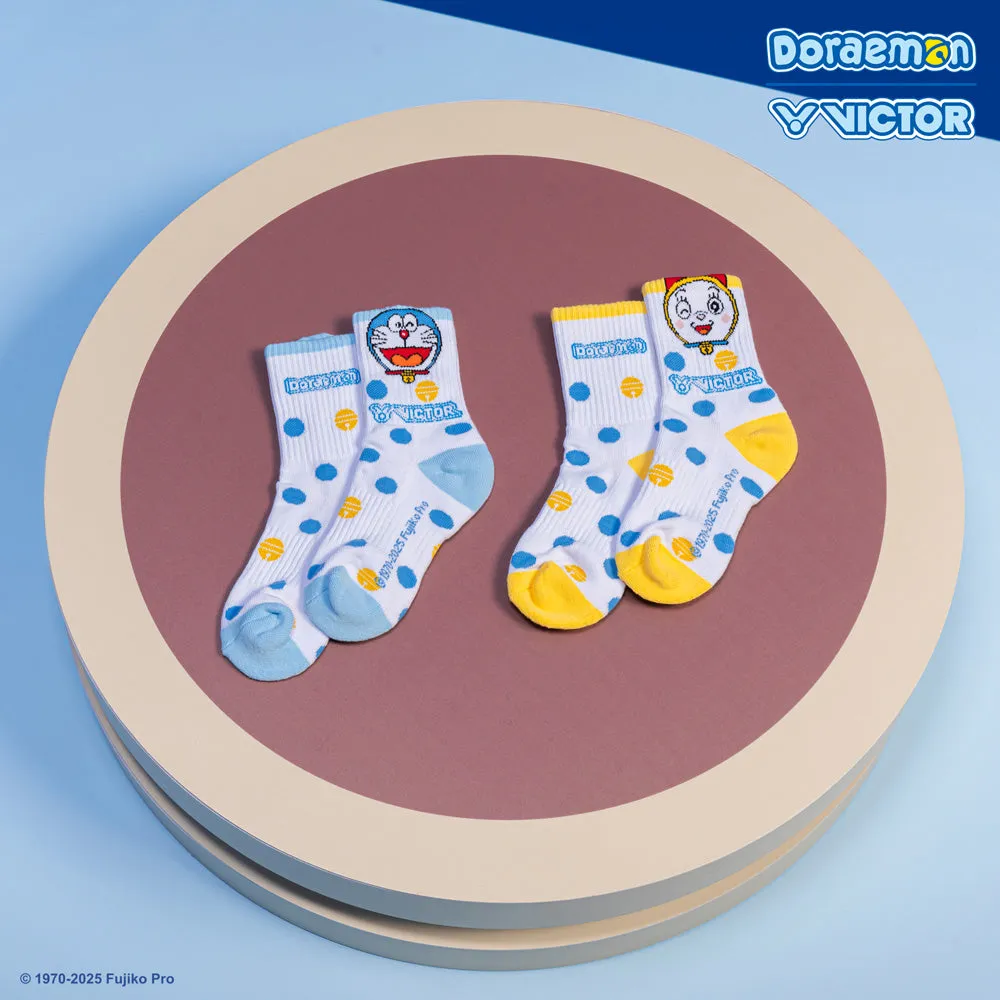 Victor X Doraemon SK516DRM Quarter Socks