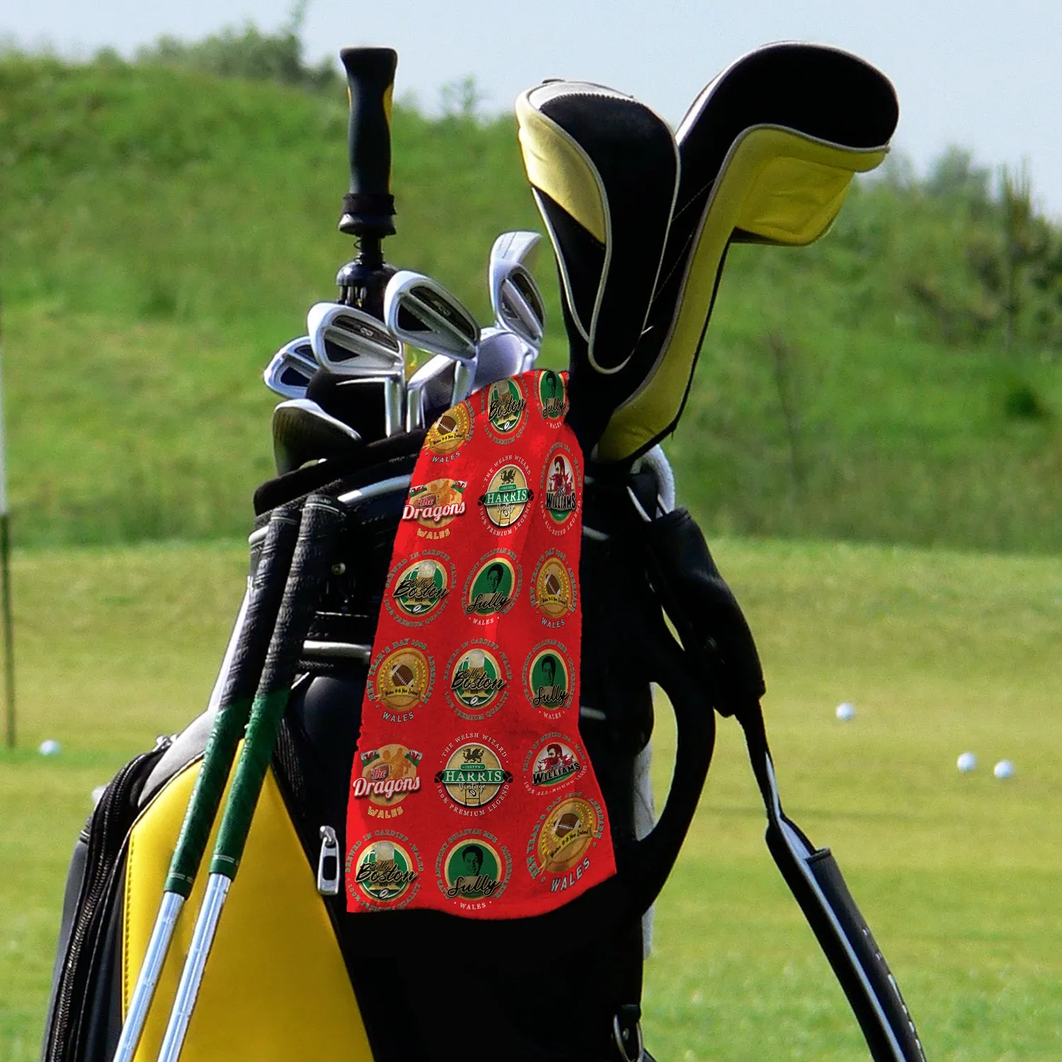 Wales Rugby League - Legend Collection  - Golf Towel