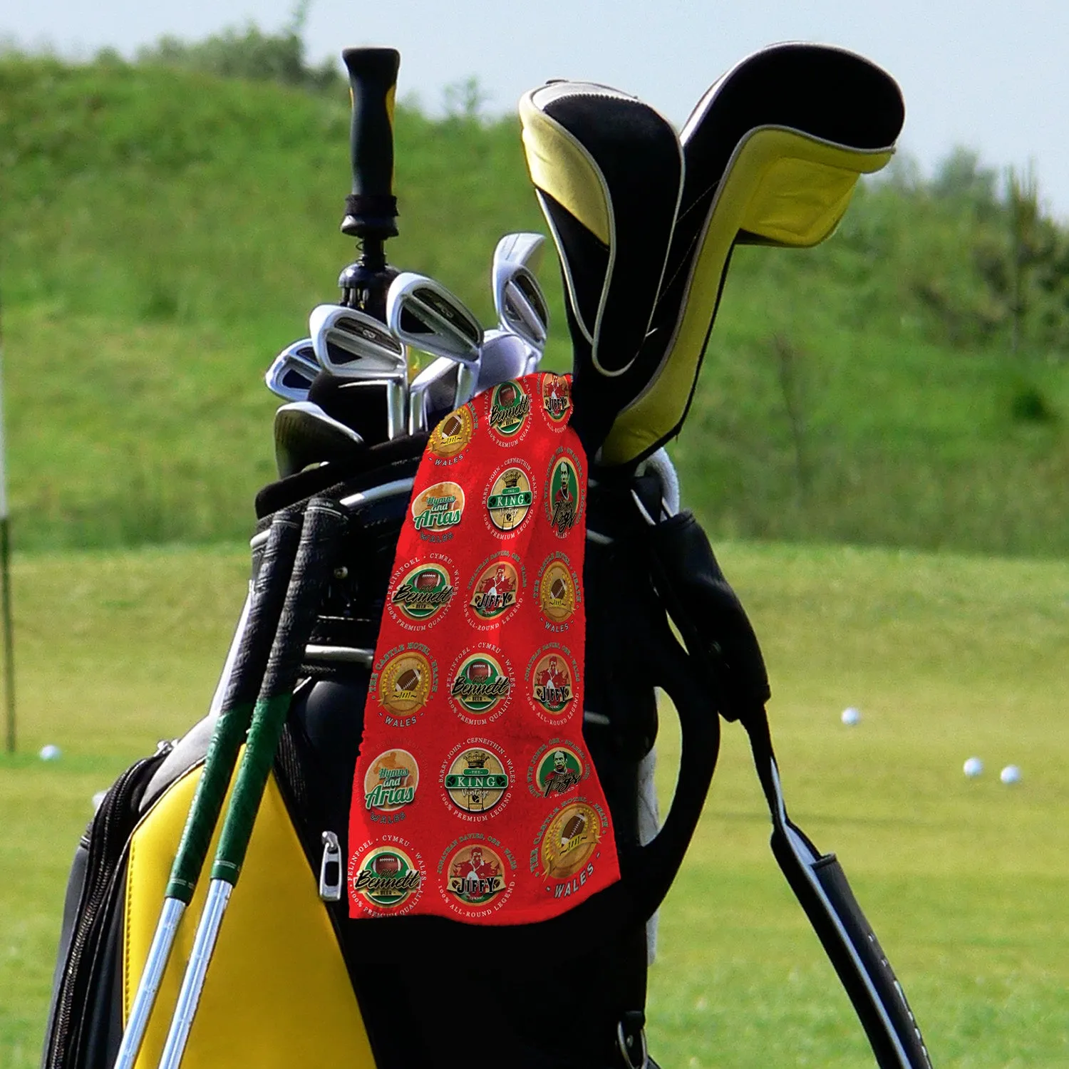 Wales Rugby Union - Legend Collection  - Golf Towel