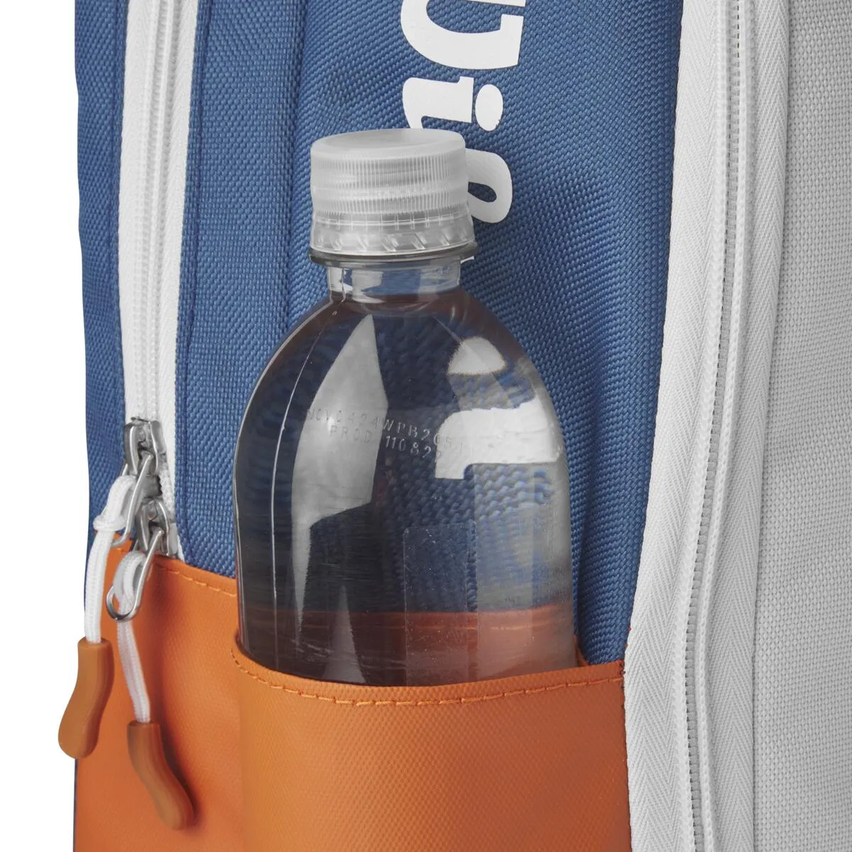 Wilson Roland Garros Team Backpack Racquet Bag (Oyster Grey/Blue)