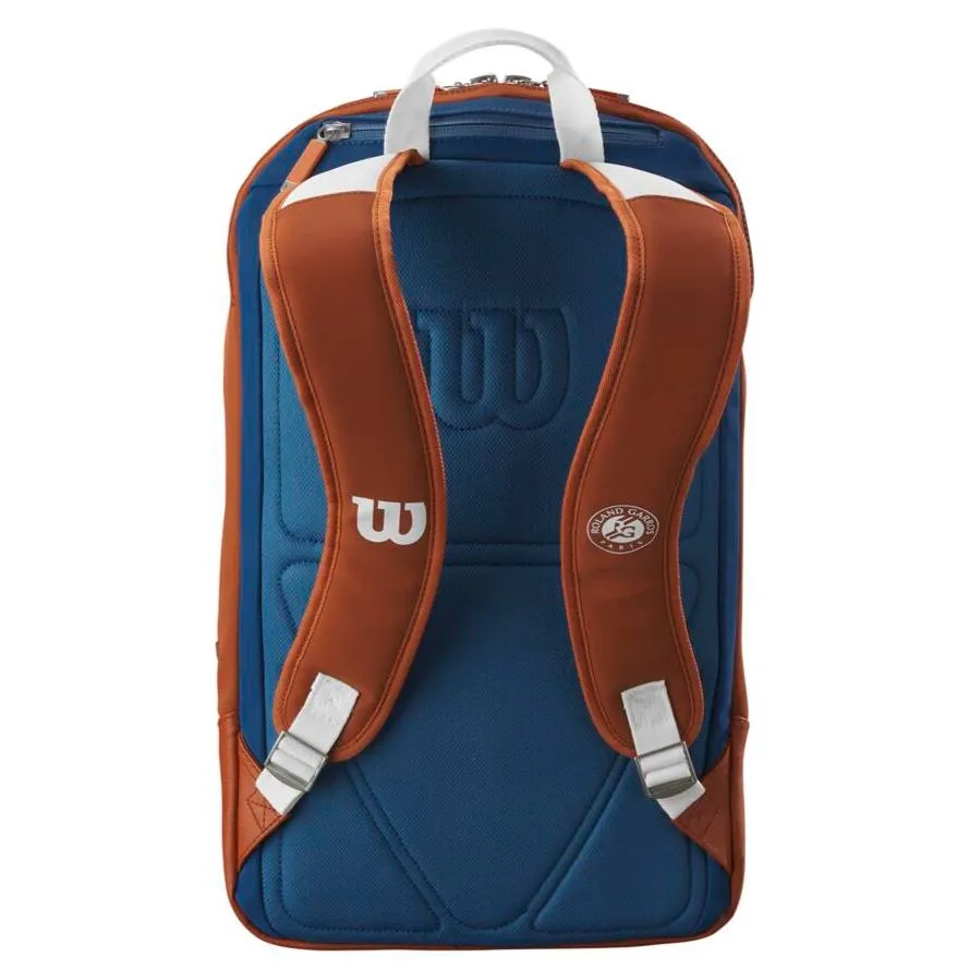 Wilson Super Tour Roland Garros Backpack Racquet Bag (Grey)