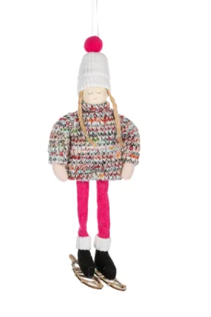 Woven Snow Plush Doll