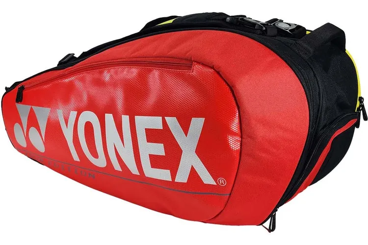 Yonex Pro Racket Bag (9 Pack) (Red)