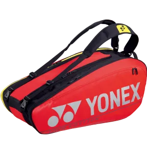 Yonex Pro Racket Bag (9 Pack) (Red)
