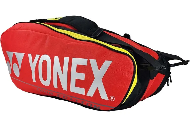 Yonex Pro Racket Bag (9 Pack) (Red)
